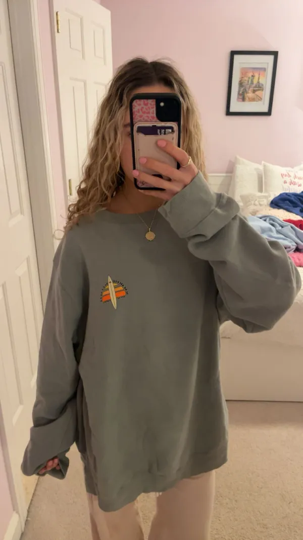 Suncatcher Hoodie Green Size L - Image 2