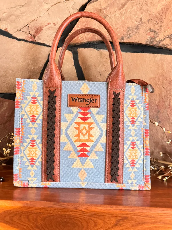 Southwestern Print Small Canvas Tote/Crossbody - Image 6