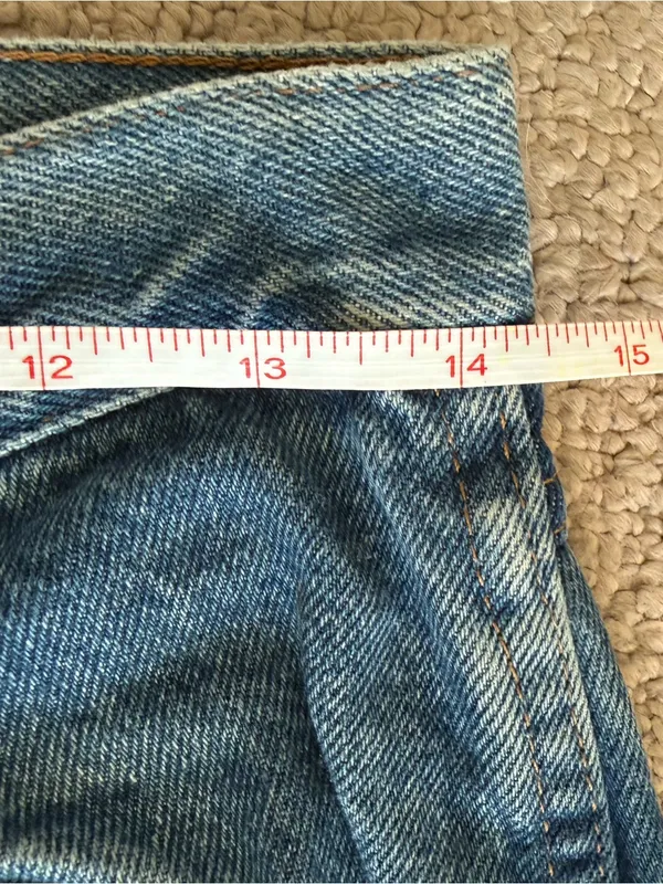 Vintage Rustler Women's Blue Straight-Leg Jeans - Image 7