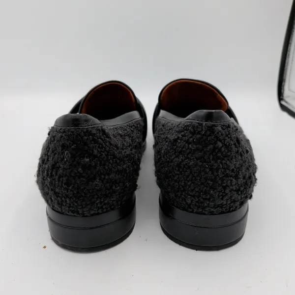 Vionic Mylene Black Boucle Square Toe Loafers‎ Women's Size 10 Slip On Shoes - Image 5