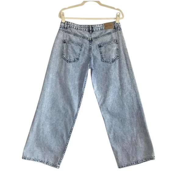 MOTEL Rocks Low-Rise Parallel Straight Jean W 30 Blue Everyday Prepy Stylish Y2K - Image 4
