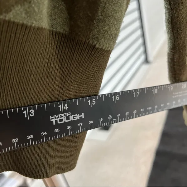 Nine West Green Patterned Women's Sweater - Image 9