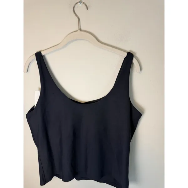 Spanx Soft & Smooth Shelf Bra Tank Top - Built-In Shelf Bra Black XL NWT - Image 8