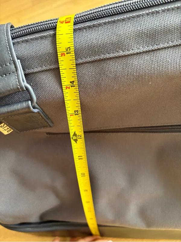 BEIS Gray and Black Laptop Weekender Bag - Image 13