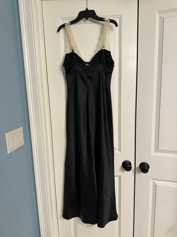 Thirty Thirty LA Black Dress with Lace Detail S - Image 2