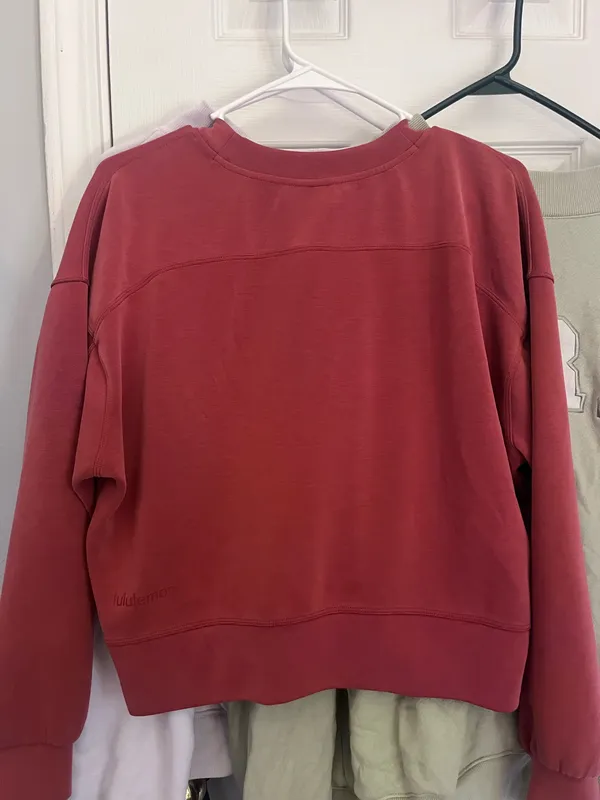 Lululemon Cropped Crew Softstreme - Image 3