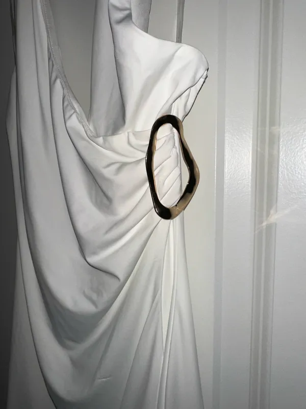 Showpo Mini Dress White - Image 4