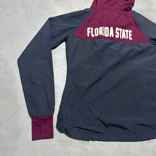 Columbia Florida State Seminoles FSU Tapered Hoodie Women's Lightweight SZ S Full Zip - Image 9