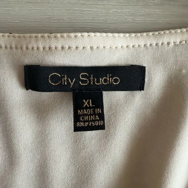 City Studio Leopard Dress Brown XL NWT - Image 6