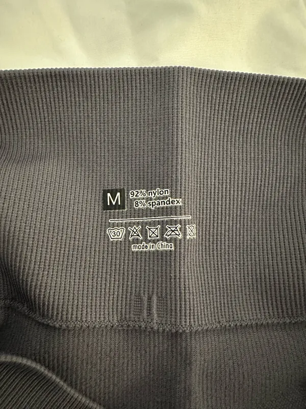 Gym Shorts Gray Size M - Image 4