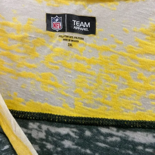 NFL Green Bay Packers Burnout Short Sleeve Shirt size 2xl - Image 2