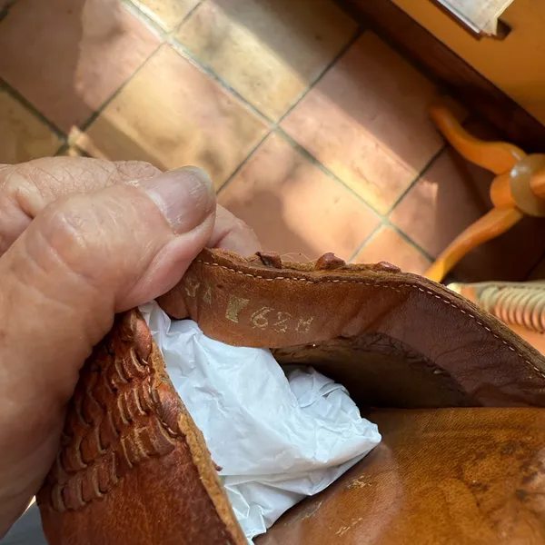 Vintage Nina Leather Mules - Image 12