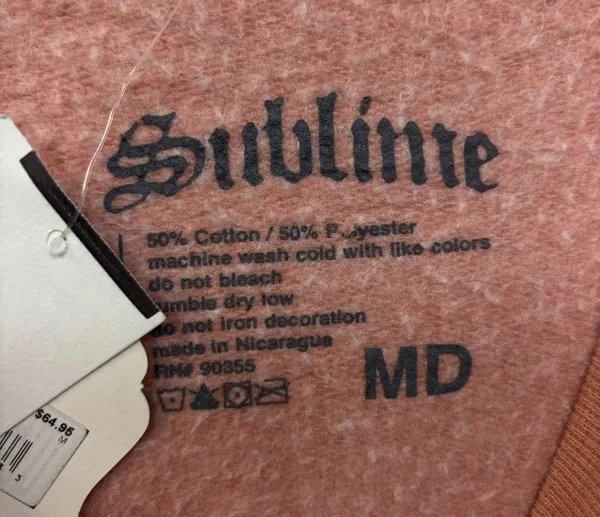 Sublime 40 oz to Freedom Cover Ska Band Oversized Crewneck Sweater M - Image 4