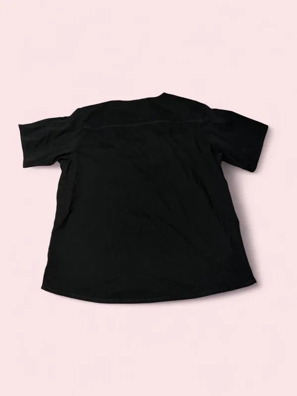 Carhartt Black Short-Sleeve Scrub Top - Image 2