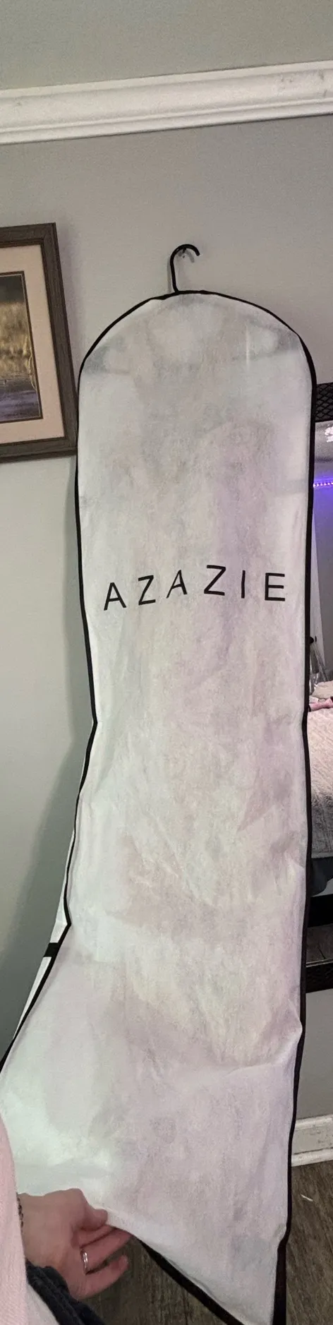 Azazie Bridesmaid Dress Taupe - Image 7