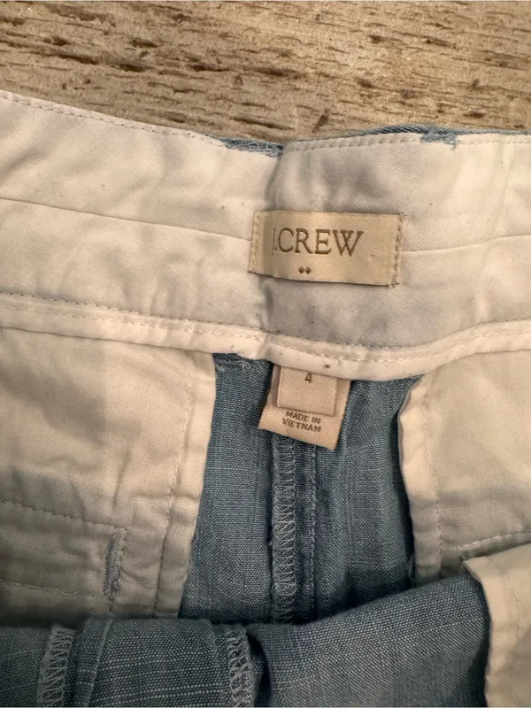 J.Crew Women's Chambray Shorts - Image 3