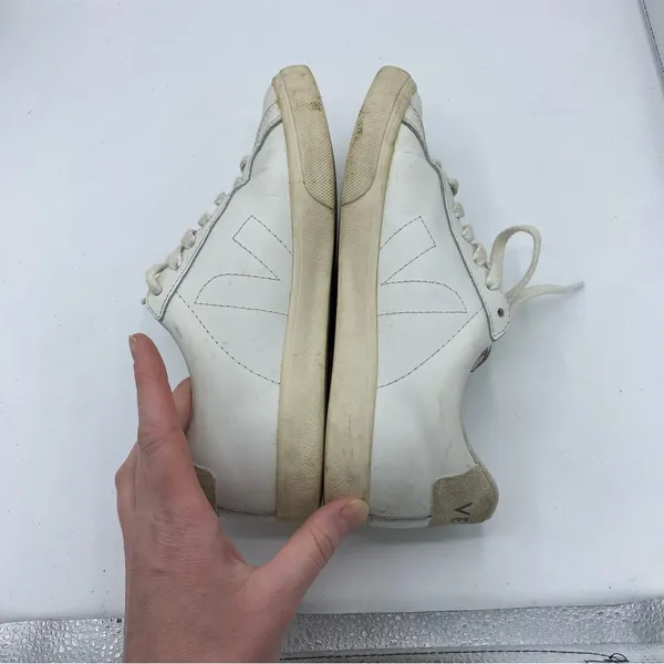 Veja Campo Leather‎ Natural White size 7 sneakers casual minimal neutral - Image 6