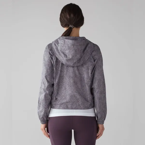 Lululemon I Put‎ A Shell On You Jacket Sea Spray Size 4 Half Zip Windbreaker - Image 2