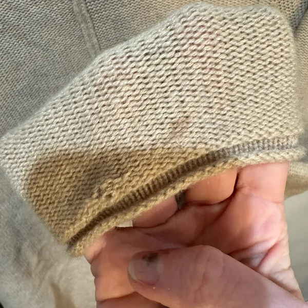 Babaton Beekman Wool‎ Cashmere Open Front Cardigan Size L - Image 9