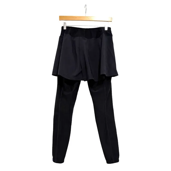 Irideon Riding Wear Womens Black Skort Leggings Knee Patch Equestrian Medium USA - Image 2