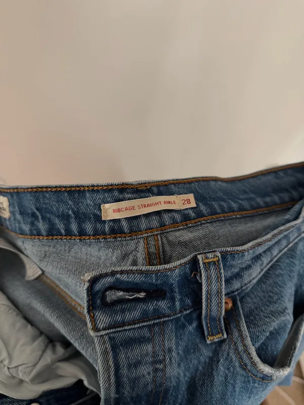 Straight Ankle Jeans Levi’s Ribcage Women’s - Image 3