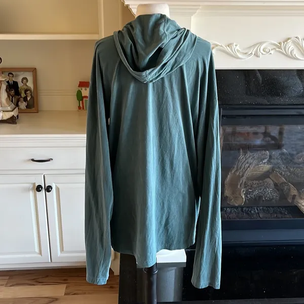 Hoodie Pullover Long Sleeve Comfy Cotton Womens Large Tunic - Image 6