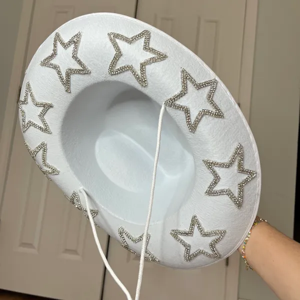 Star Bling Cowgirl Hat - Image 2