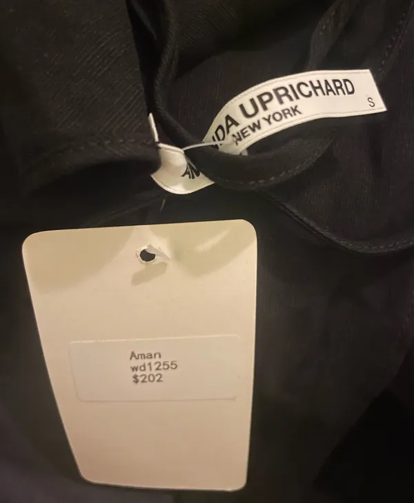 Amanda Uprichard Janet Dress Black - Image 4