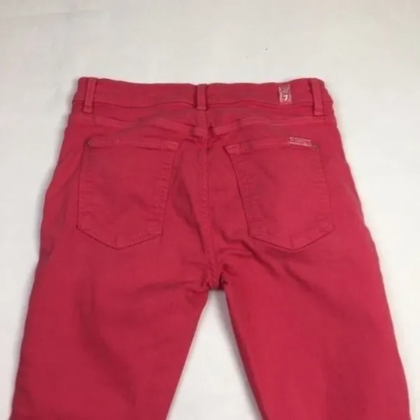 7‎ For All Mankind Released Hem Ankle Skinny Jean - Image 8