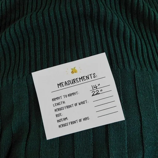 FREE PEOPLE Intimately Switch It Up‎ Tank Cami Green Balsam Ribbed Knit Large - Image 15