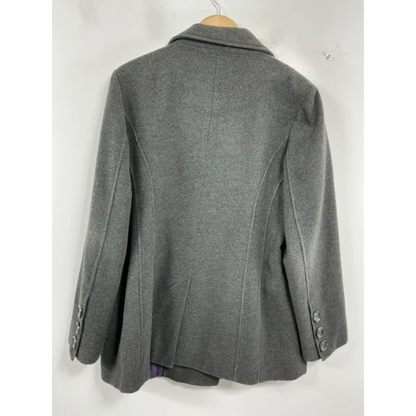 Womans Steve Madden Lined Double Breasted Pea Coat XL Gray - Image 2