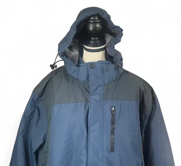 Outdoorsports Jacket Sz 2XL Blue Jacket Waterproof Breathable Fabric Very Warm - Image 3
