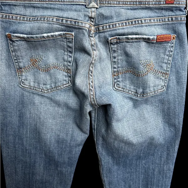 7 for all mankind Vintage boot cut low rise jeans 29 x 29 Jeans - Image 2