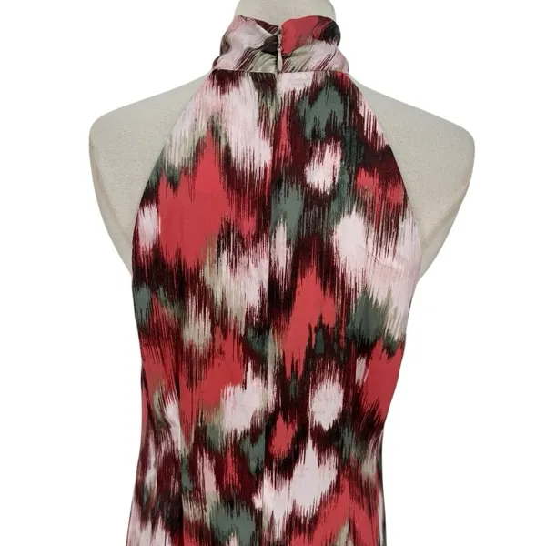 NWT Banana Republic Silky Twill Sleeveless Halter Midi Dress Size 6‎ Feminine - Image 9