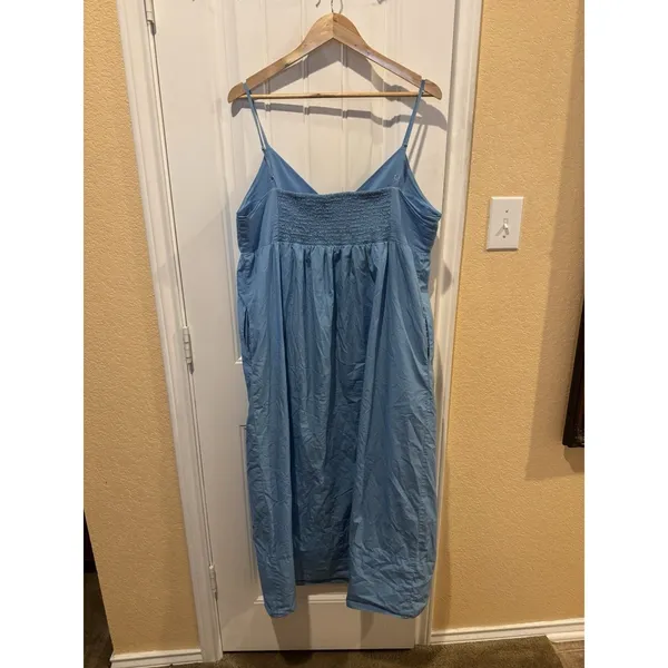 Quince Organic Cotton Midi Dress L - Image 7