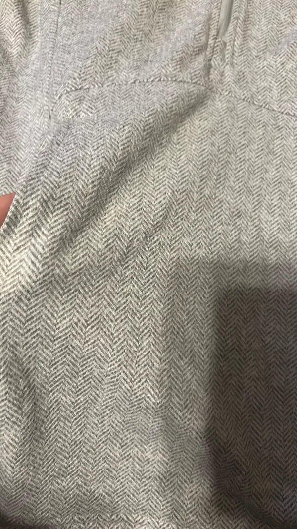 Gray Quarter Zip Jacket Size M - Image 2
