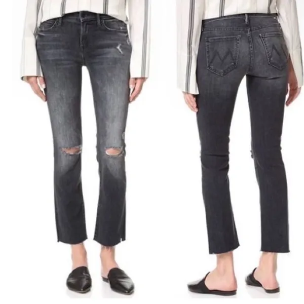 Mother Denim The Rascal Ankle Snippet ‎ Jeans Stealing Shadows Size 28 - Image 2