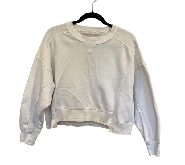 FP Movement Intercept Cotton Blend Sweatshirt In White - Image 2