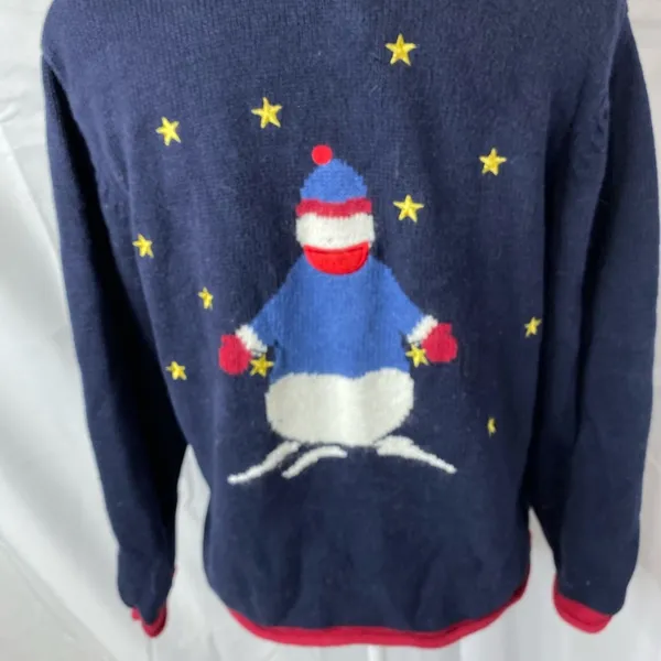 Christopher and Banks patriotic Christmas sweater - Image 9
