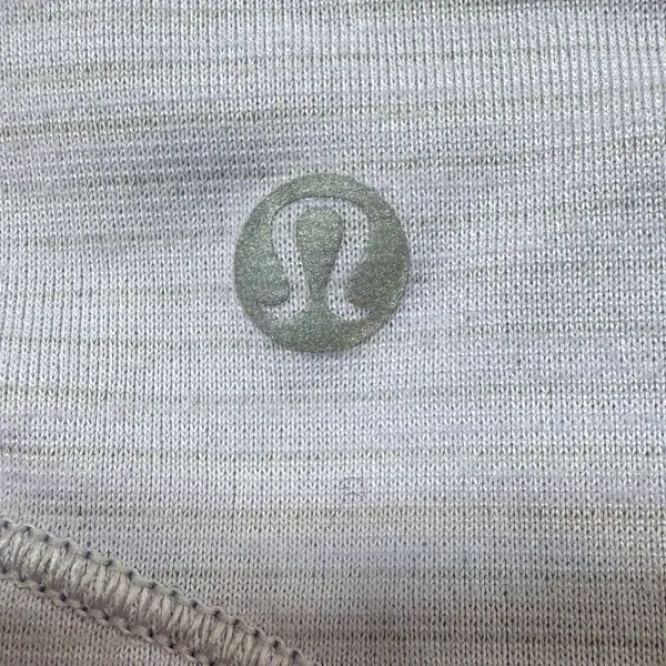 Lululemon Free to Be Wild 2-in-1 Tank Top Size 4 Strappy Heathered Lilac Workout - Image 7