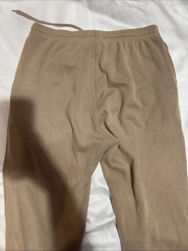 Cubavera woman Drawstring Sweatpants in Brown - Image 4