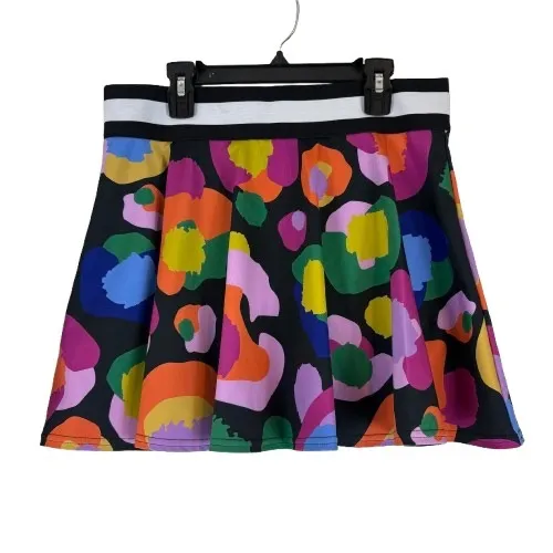 Emily McCarthy Serena Skort Pop Cheetah Multicolor Athletic Dopamine Size Medium - Image 2