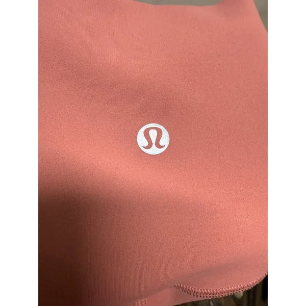 Lululemon Align High Rise Crop Pants 21" Leggings Rose Pink Women Sz‎ 4 Athletic - Image 3
