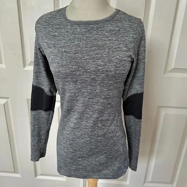Hardtail grey Jersey Long Sleeve top Gray Size L - Image 6