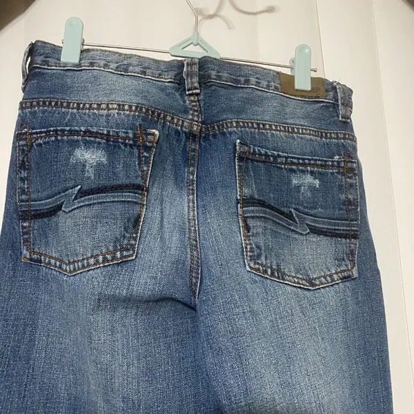 Urban Pipeline slim straight regular denim blue jeans - Image 6