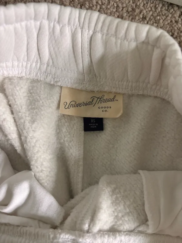 Universal Threads White Pull-On Shorts - Image 2
