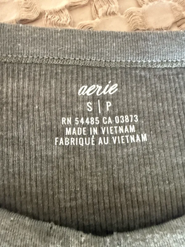 Aerie Ribbed Long Sleeve Top - Image 2