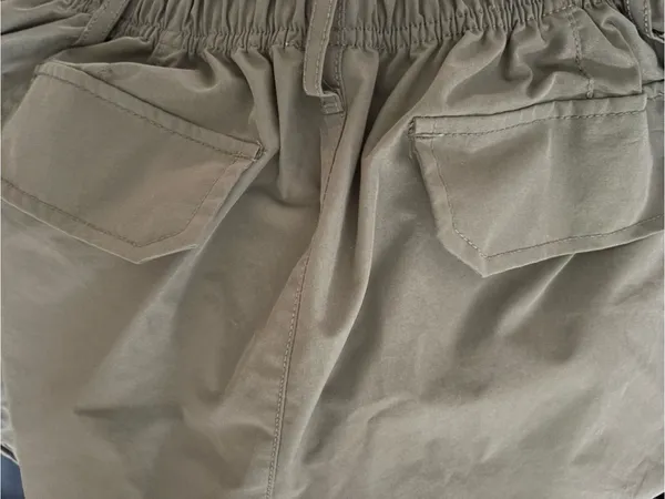 Love Tree Olive Cargo Jumpsuit-Style Pants - Image 3