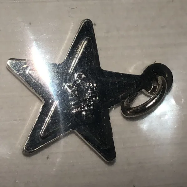 Beta Sigma Phi Girl of the Year Vintage Silver Star Charm - Image 6