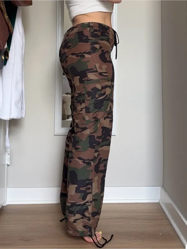Camo cargo joggers Brown Size M - Image 9